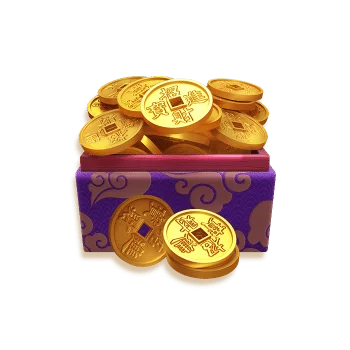 สัญลักษณ์ เหรียญทอง เกมสล็อต Fortune Ox