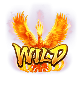 สัญลักษณ์พิเศษ wild เกม Phoenix Rises