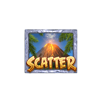 สัญลักษณ์พิเศษ scatter เกม Jurassic Kingdom