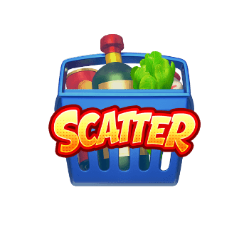 สัญลักษณ์พิเศษ scatter เกม Supermarket Spree