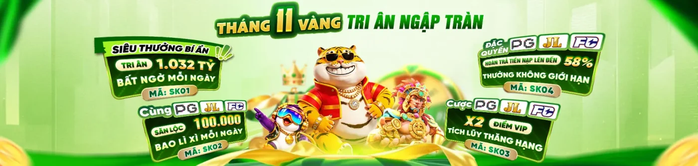 Khuyến mãi 32win tháng 11